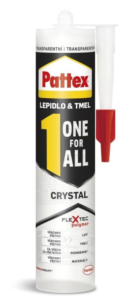 Lepidlo Pattex One For All Crystal