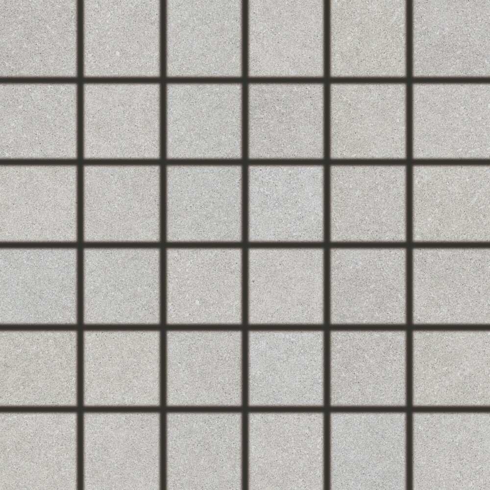 Mozaika Rako Block světle šedá 30x30 cm