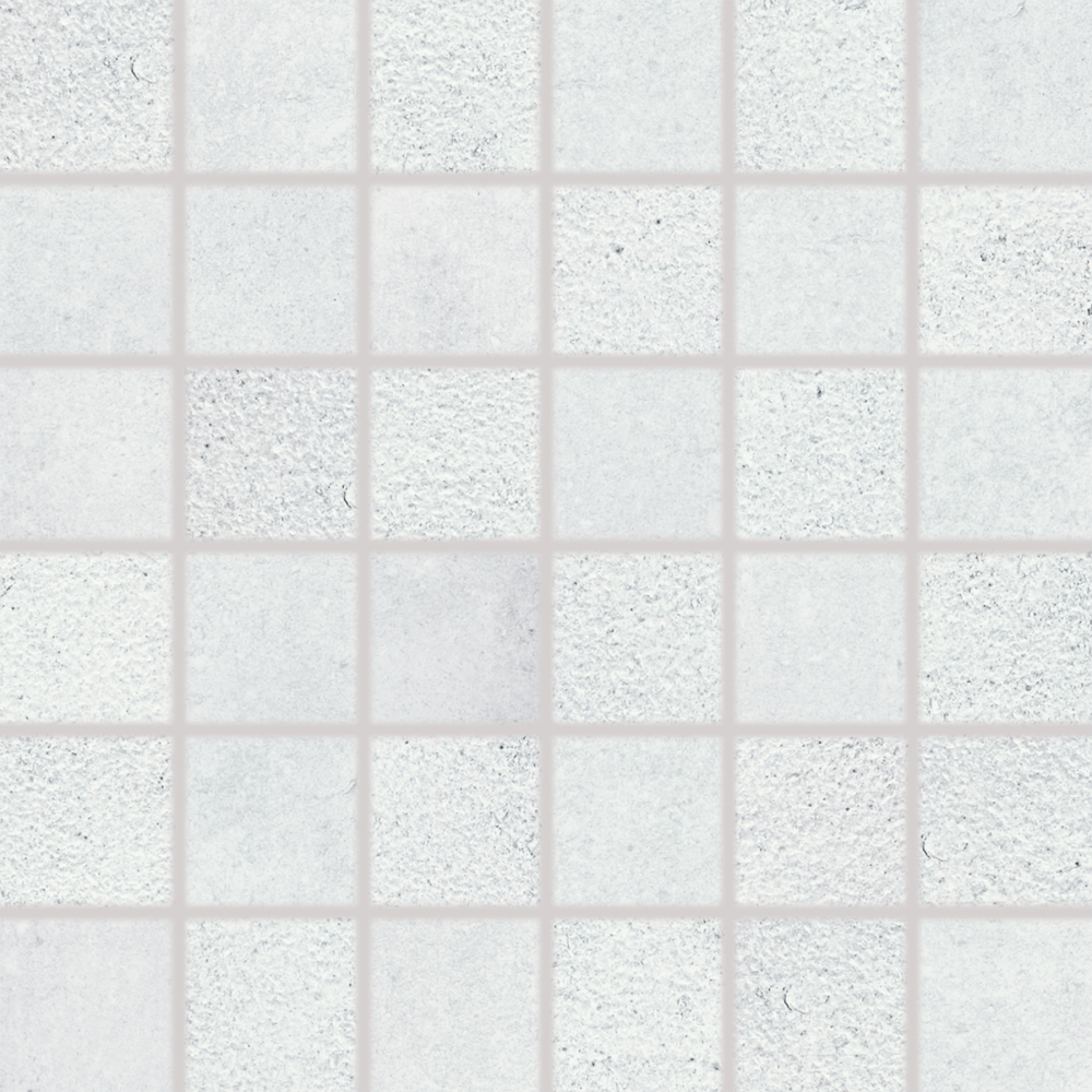 Mozaika Rako Cemento světle šedá 30x30