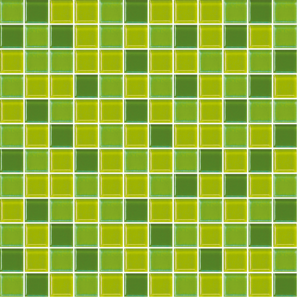 Skleněná mozaika Premium Mosaic zelená