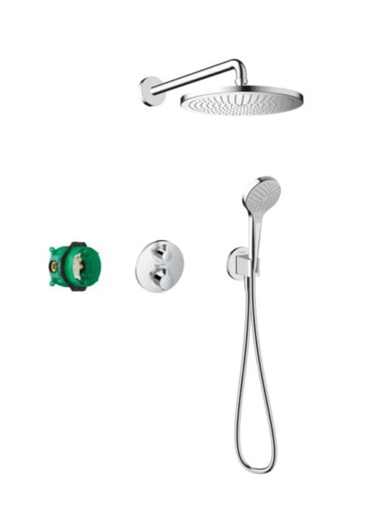 Sprchový systém Hansgrohe Croma pod omítku s termostatickou