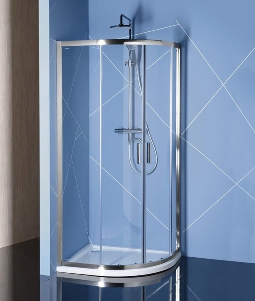 Sprchový kout asymetrický 120x90 cm