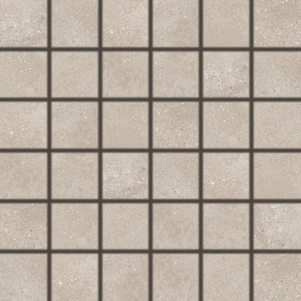 Mozaika Rako Betonico tmavě béžová 30x30