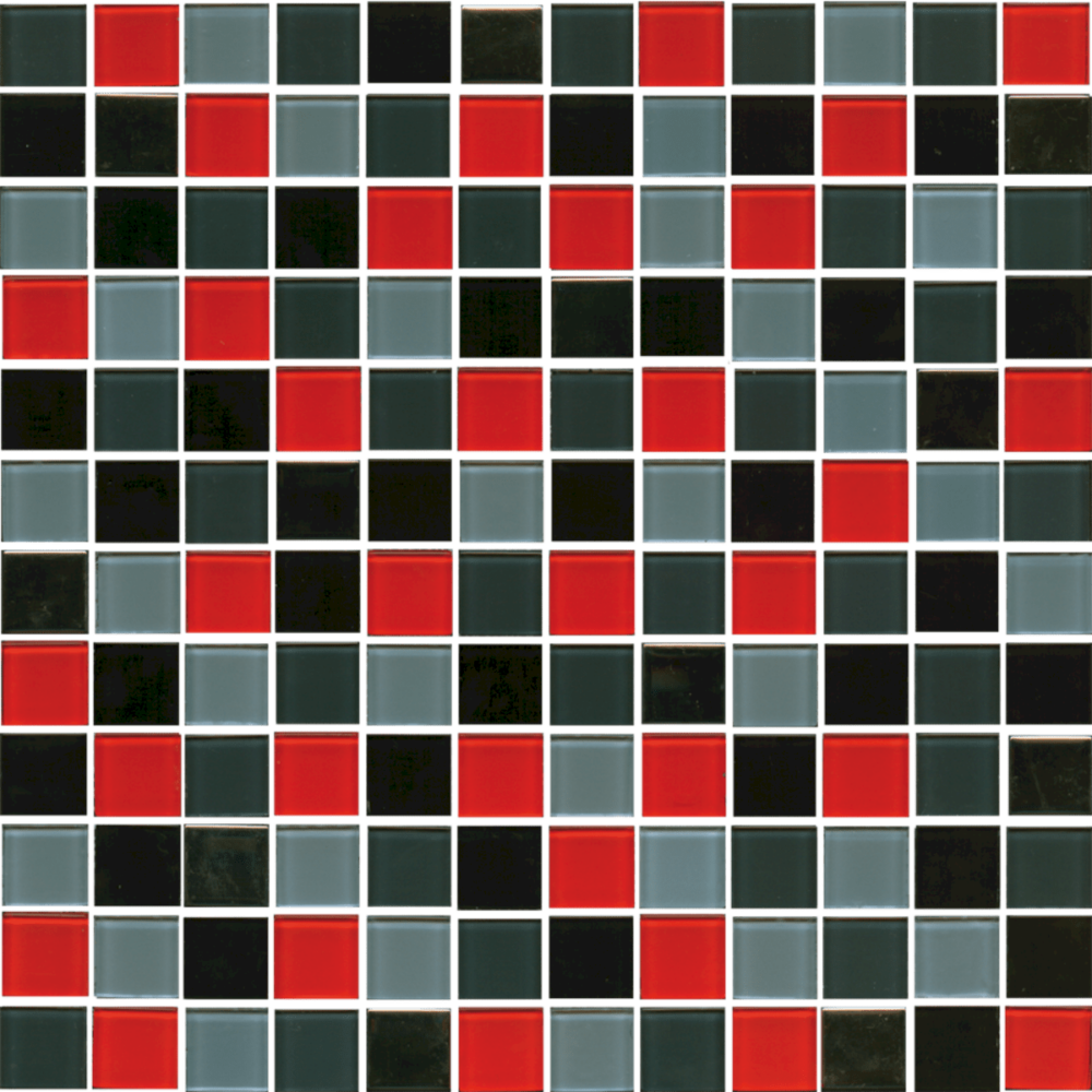 Skleněná mozaika Premium Mosaic vícebarevná 30x30