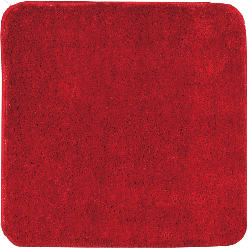 Koupelnová předložka Optima 55x55 cm červená