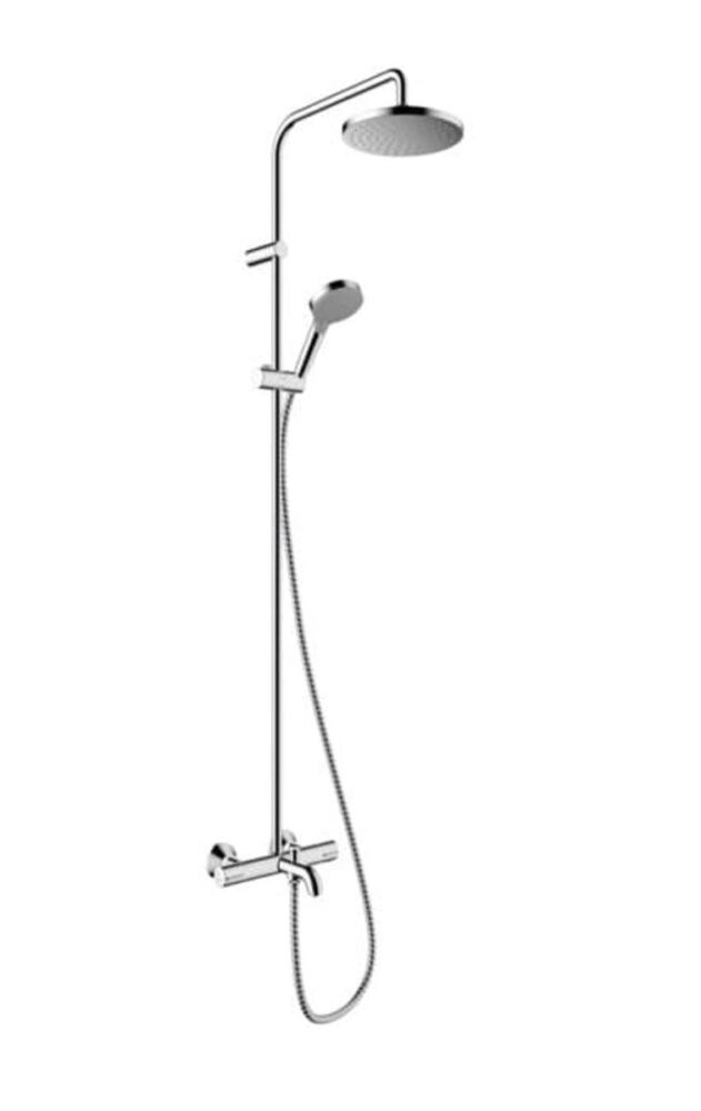 Sprchový systém Hansgrohe Vernis Blend na stěnu s termostatickou baterií