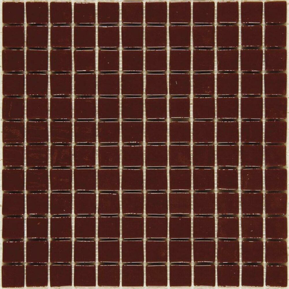 Skleněná mozaika Mosavit Monocolores marron 30x30
