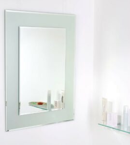 Zrcadlo s fazetou Amirro Snowqueen 60x80