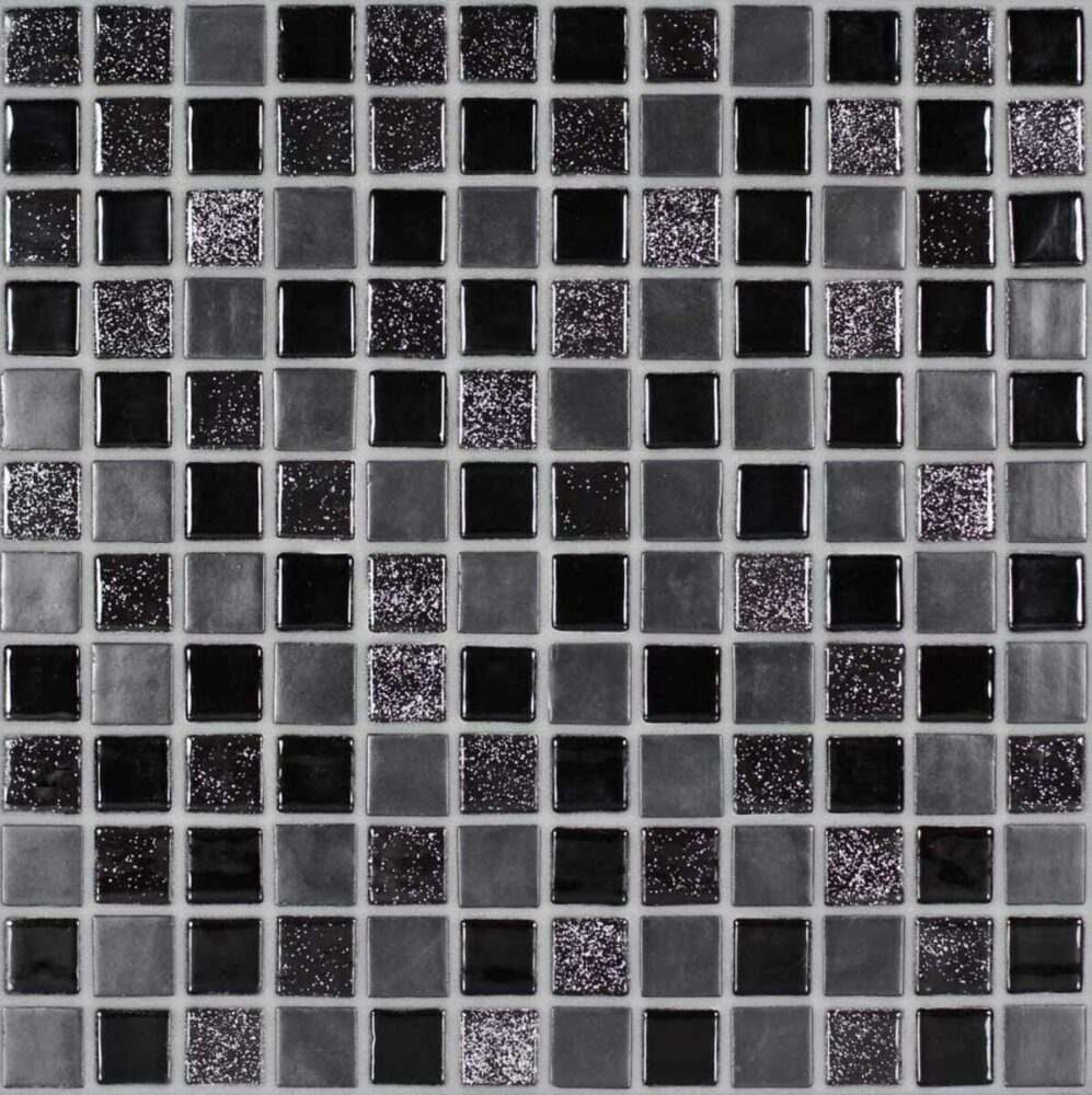 Skleněná mozaika Mosavit Moondance negro 30x30 cm