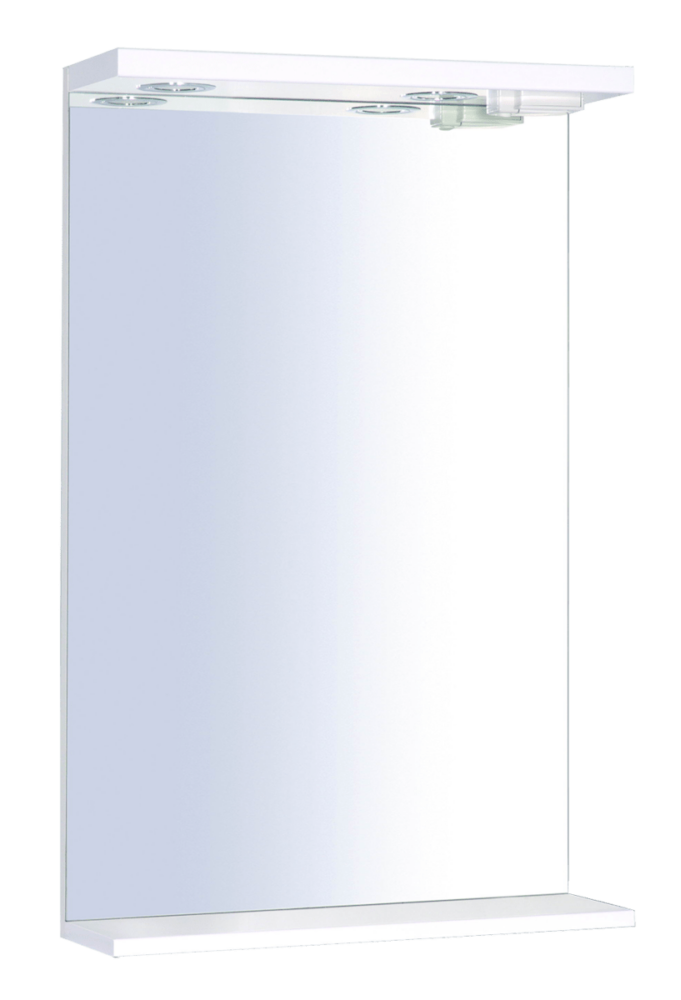 Zrcadlo s osvětlením Keramia Pro 60x80 cm bílá