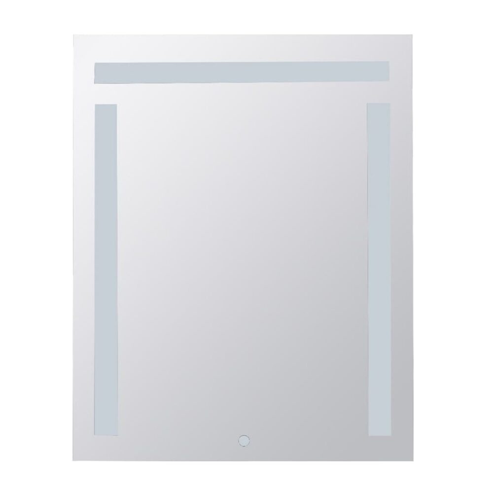Zrcadlo Bemeta s osvětlením a dotykovým senzorem hliník/sklo