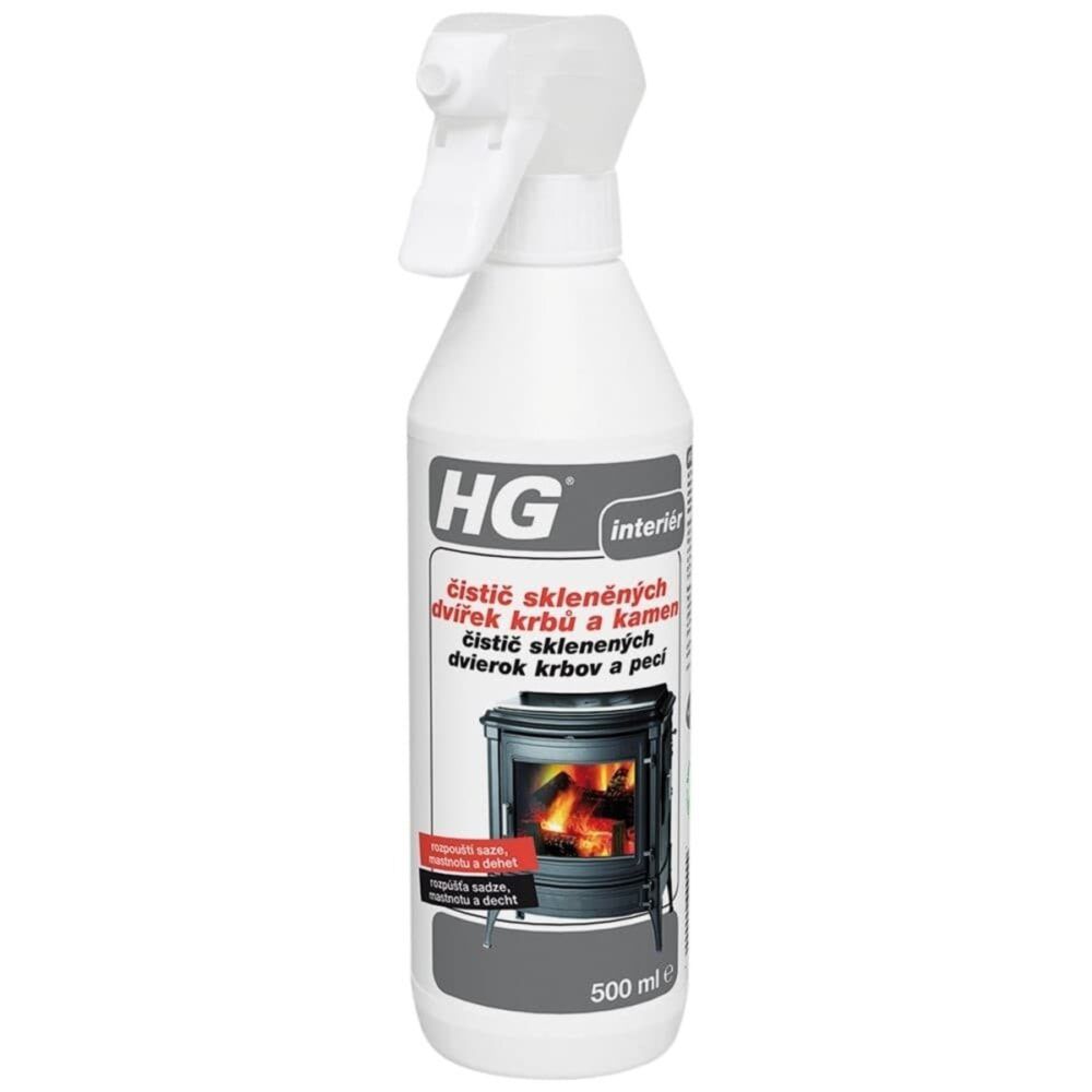 HG čistič skleněných dvířek krbů