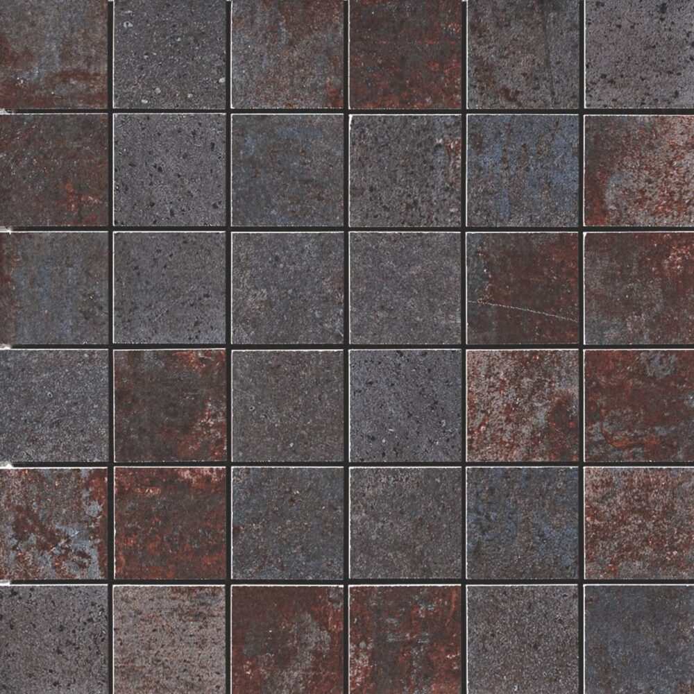 Mozaika Cir Metallo nero 30x30