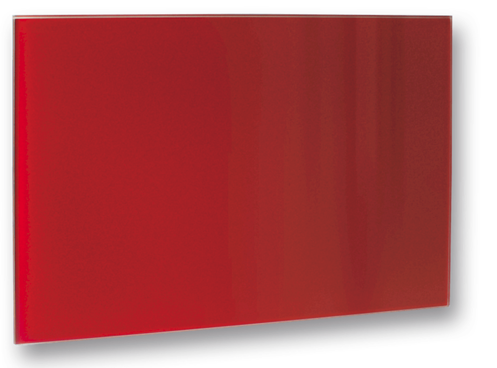 Topný panel Fenix 60x110 cm sklo červená