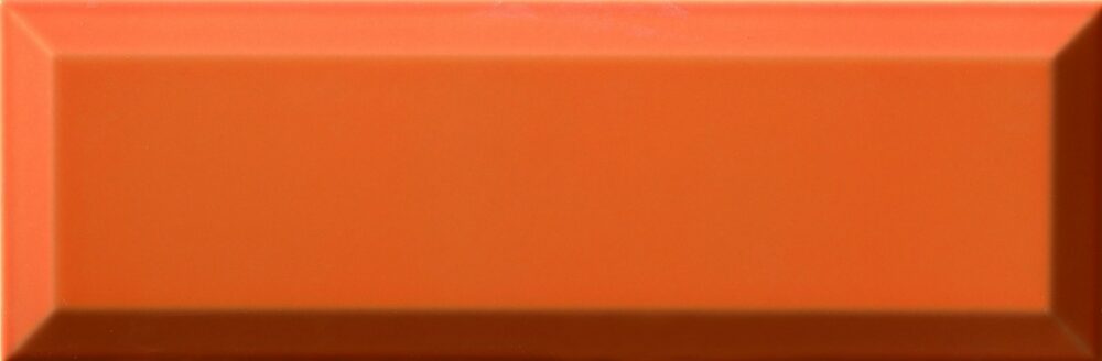 Obklad Ribesalbes Chic Colors naranja bisel 10x30 cm lesk