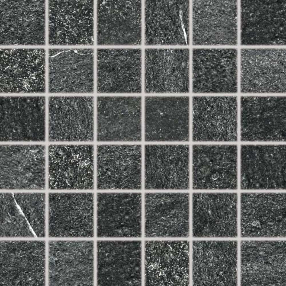 Mozaika Rako Quarzit černá 30x30