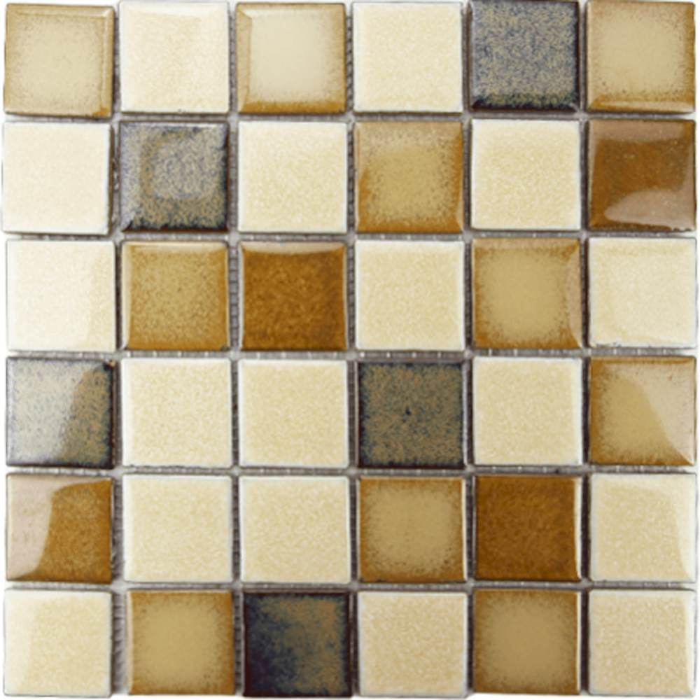 Keramická mozaika Premium Mosaic béžová 30x30 cm lesk