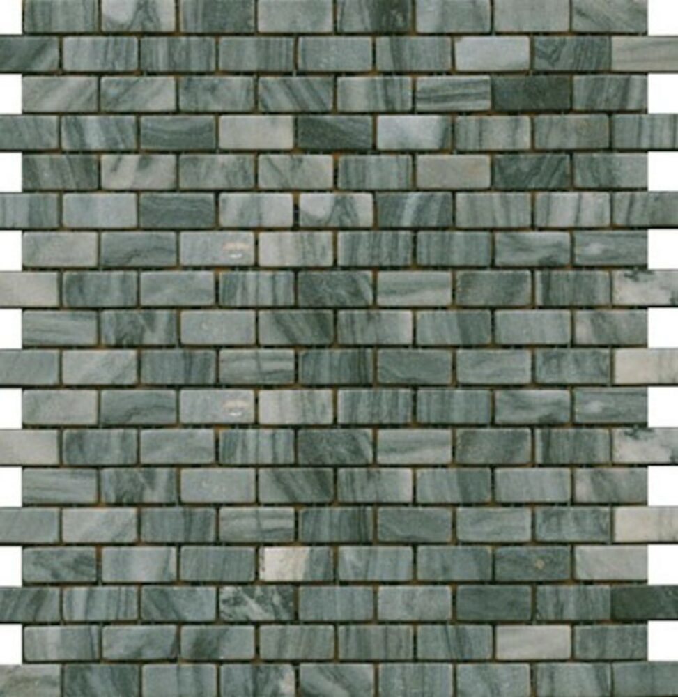 Kamenná mozaika Premium Mosaic Stone šedá 29x30 cm mat