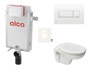 Cenově zvýhodněný závěsný WC set Alca k zazdění