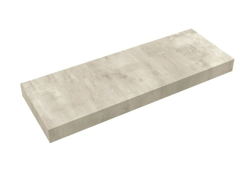 Deska pod umyvadlo Salgar Compakt 120x9x42 cm beton