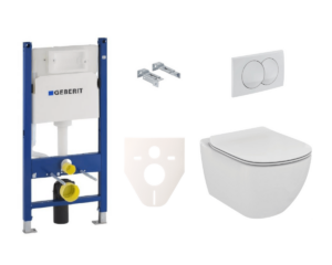 Závěsný set WC rimless TESI Ideal Standard + modul Geberit